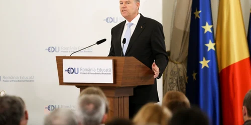 Klaus Iohannis - România Educată / FOTO Inquam Photos / George Călin / 5 dec 2018