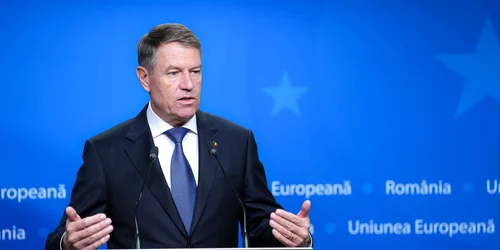 Klaus Iohannis inainte de Consiliul European FOTO Presidency jpg